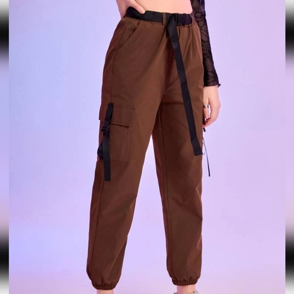Belted cargo pants - Picture 1 of 1